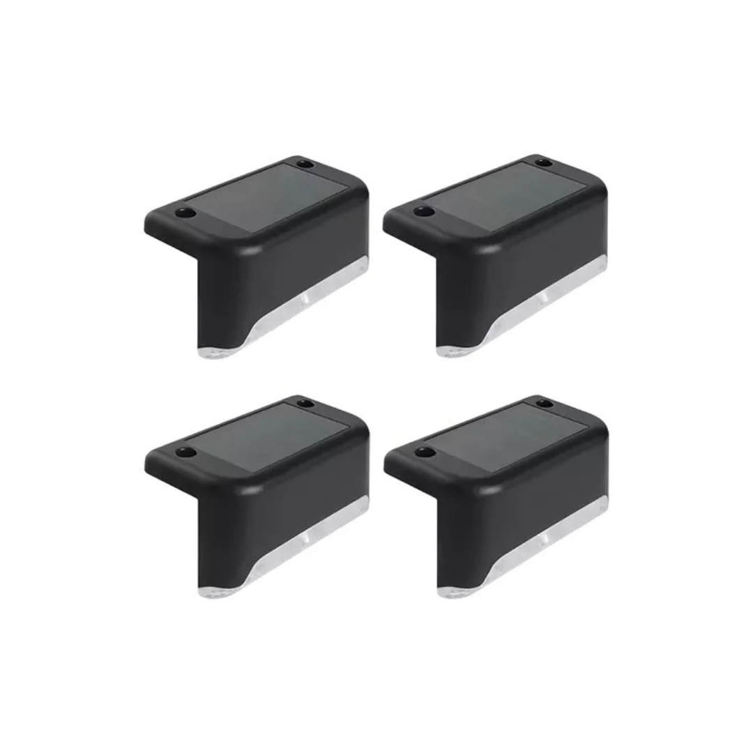 Set Luces LED Solares Escaleras / Pasamanos Recargable