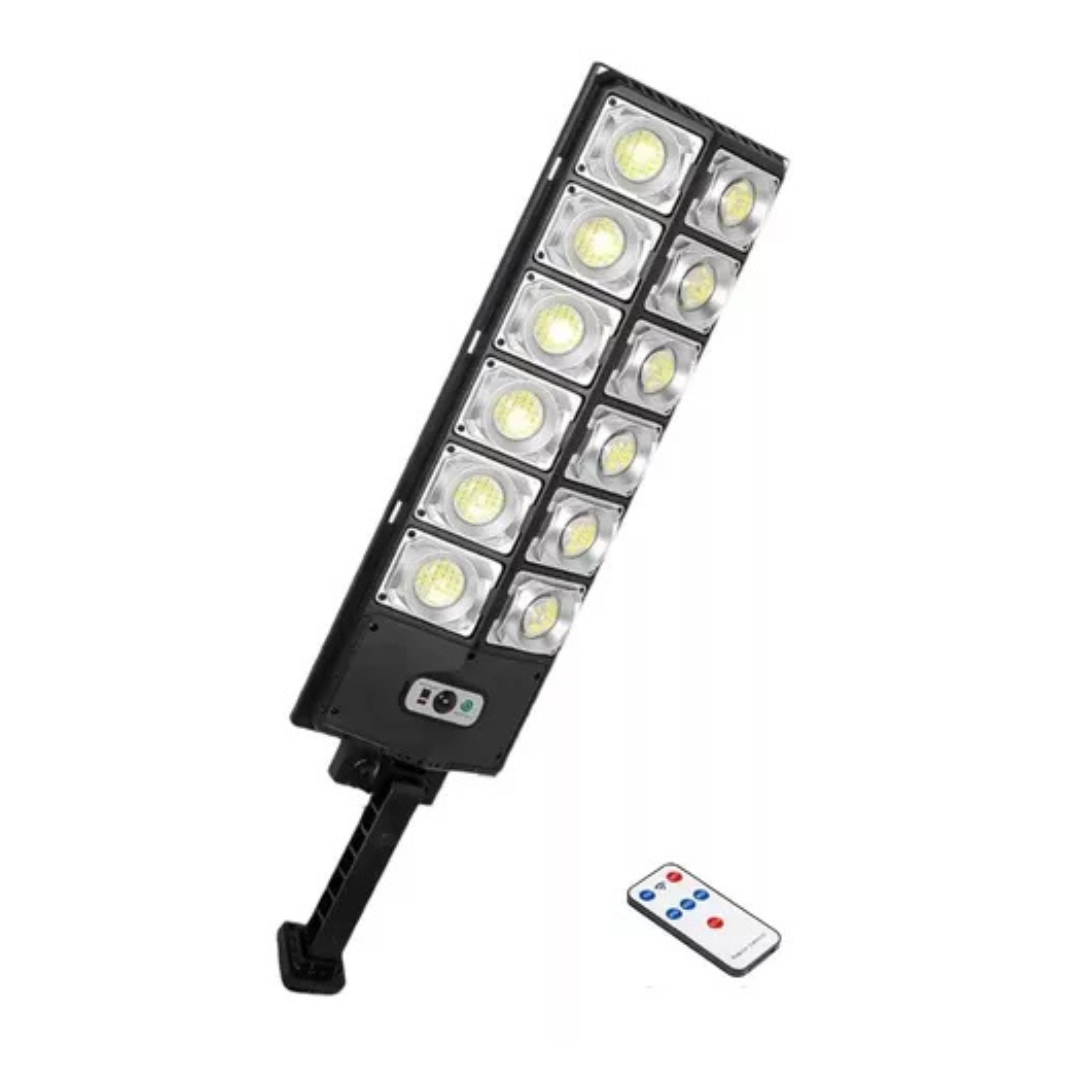 Luminaria Foco Led Exterior Sensor Movimiento Solar 400w