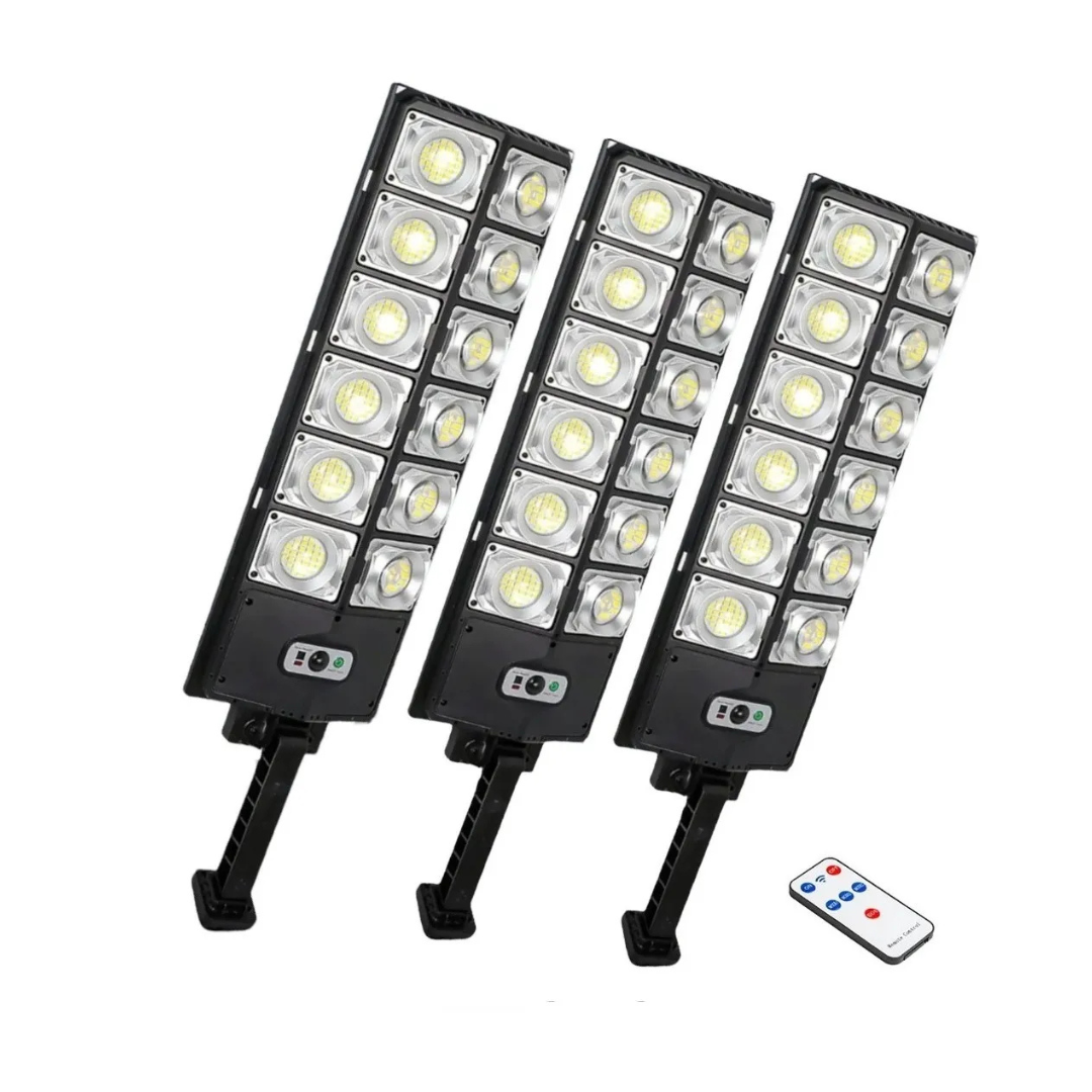 Luminaria Foco Led Exterior Sensor Movimiento Solar 400w
