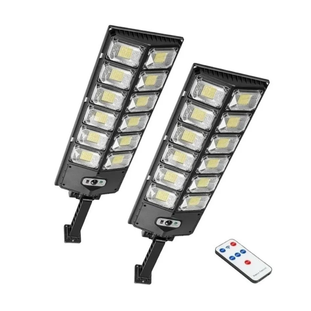 Luminaria Foco Led Exterior Sensor Movimiento Solar 400w