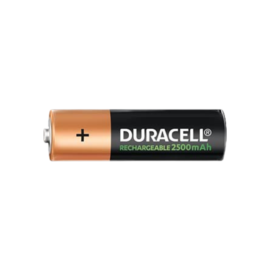 Pilas Duracell Recargables AA 2500 mAh / Pack x4