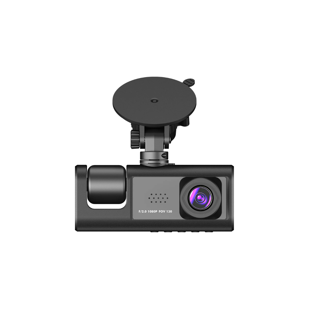Cámara de Seguridad Dual Vehículo DVR Visión Nocturna 1080P + Cámara Retroceso