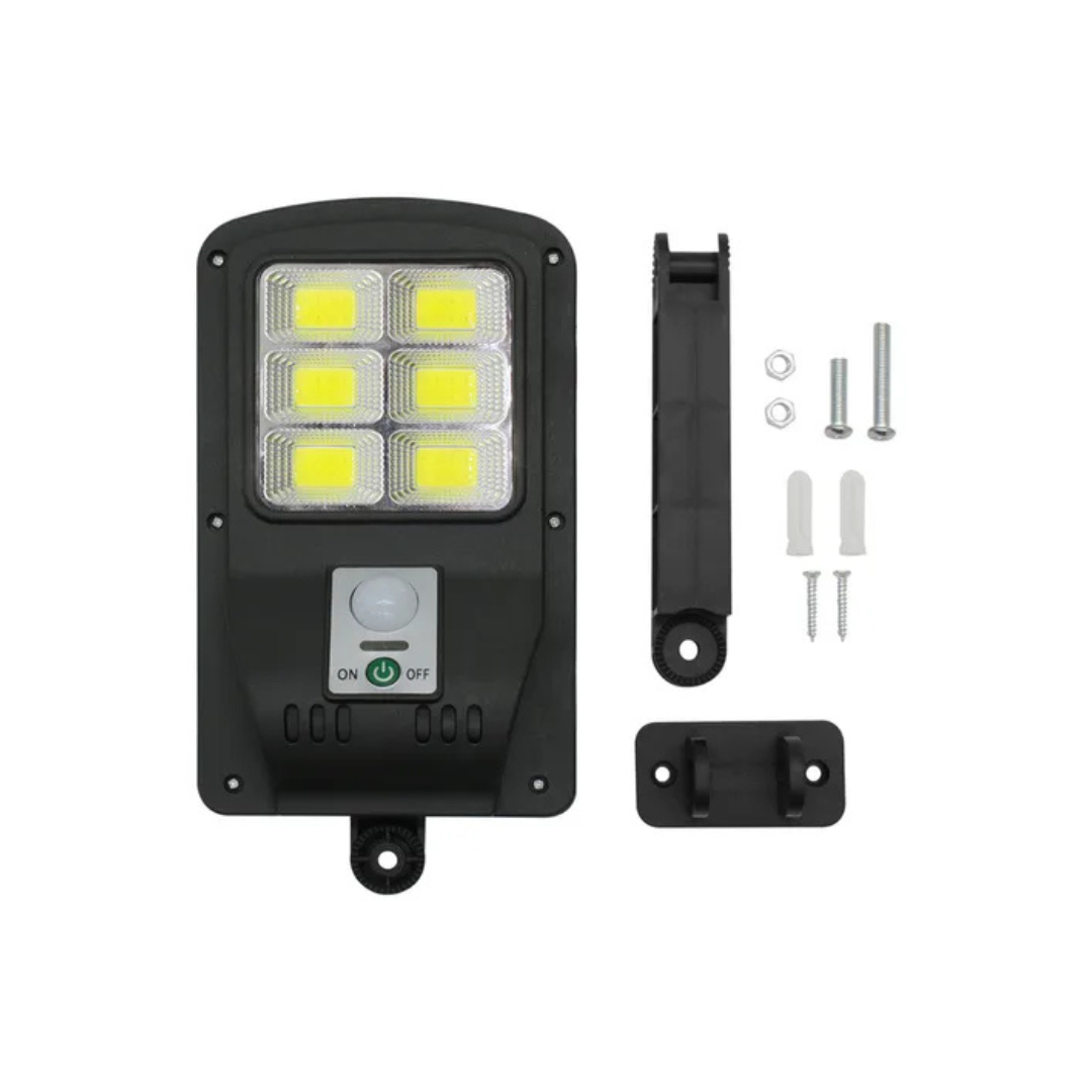 Luminaria Solar LED 50W / Sensor de Movimiento Recargable