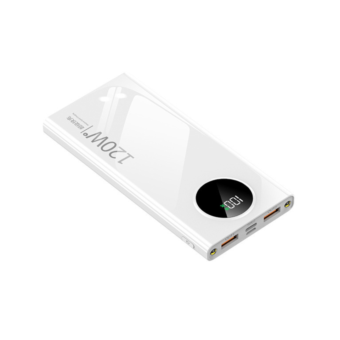 Batería Externa Power Bank Slim Portátil | Notebook / Phone / Tablet / Carga Rápida Múltiple 120w