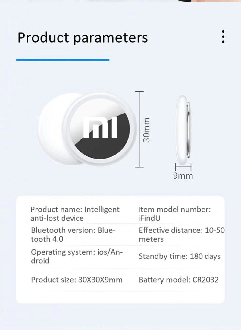 Smart Tag Localizador Inteligente / Bluetooth 4.0, GPS, Dispositivo Anti-pérdida
