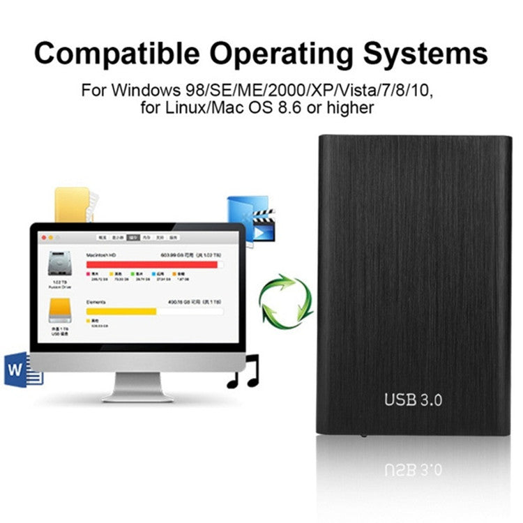 Disco Duro Externo Slim Plus - Usb 3.0 / High Speed