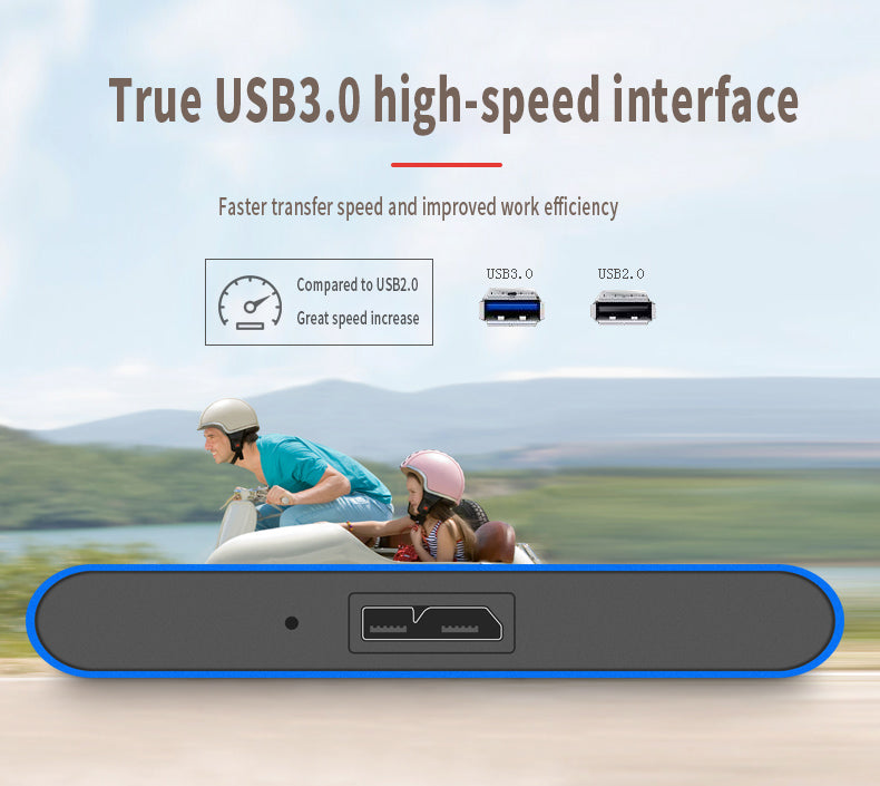 Disco Duro Externo Slim Plus - Usb 3.0 / High Speed