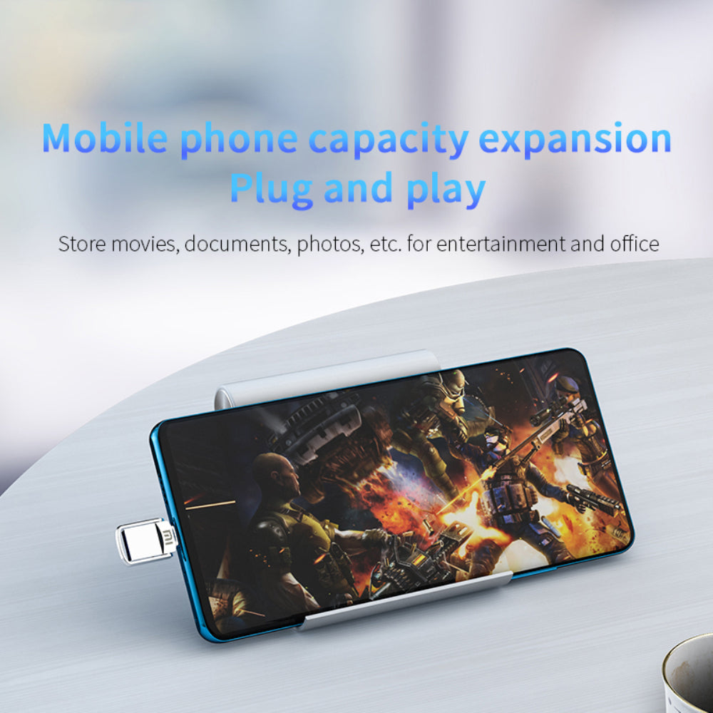 Udisk Memoria Externa Dual 3.0 USB + Tipo C / Alta Velocidad