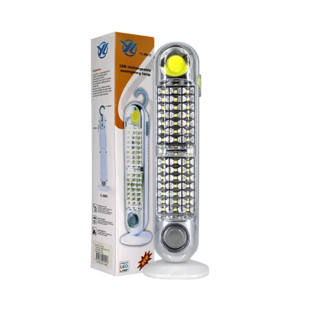 Lámpara Emergencia Recargable Multiuso 42 Led / Recargable Solar