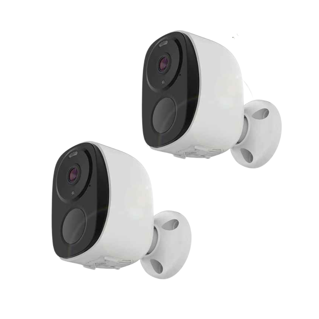 Cámara de Vigilancia WiFi inalámbrica 2K - 3MP recargable