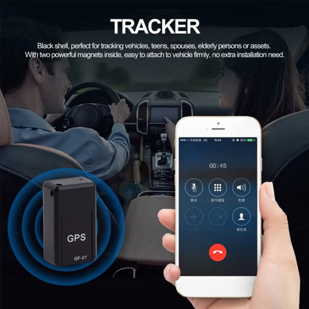 Mini GPS Tracker Recargable USB Magnetico