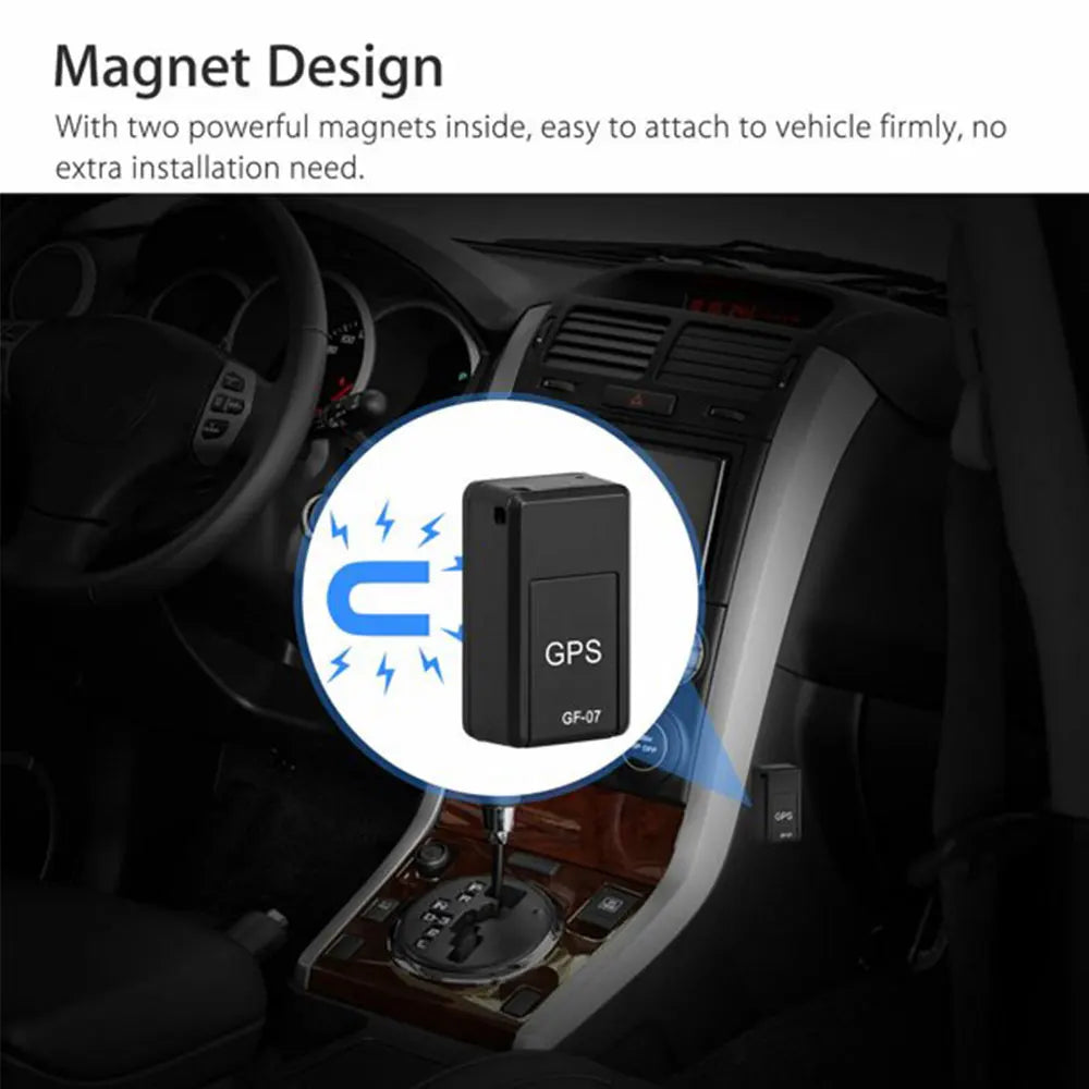 Mini GPS Tracker Recargable USB Magnetico