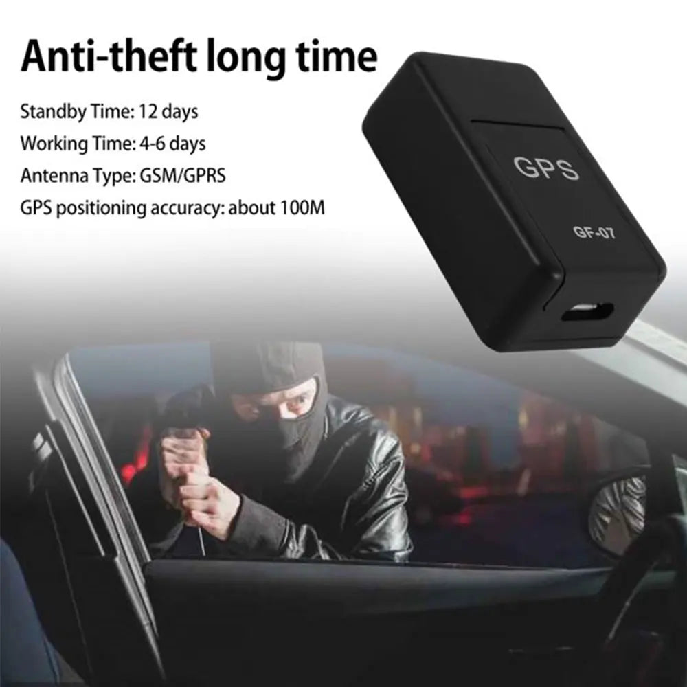 Mini GPS Tracker Recargable USB Magnetico