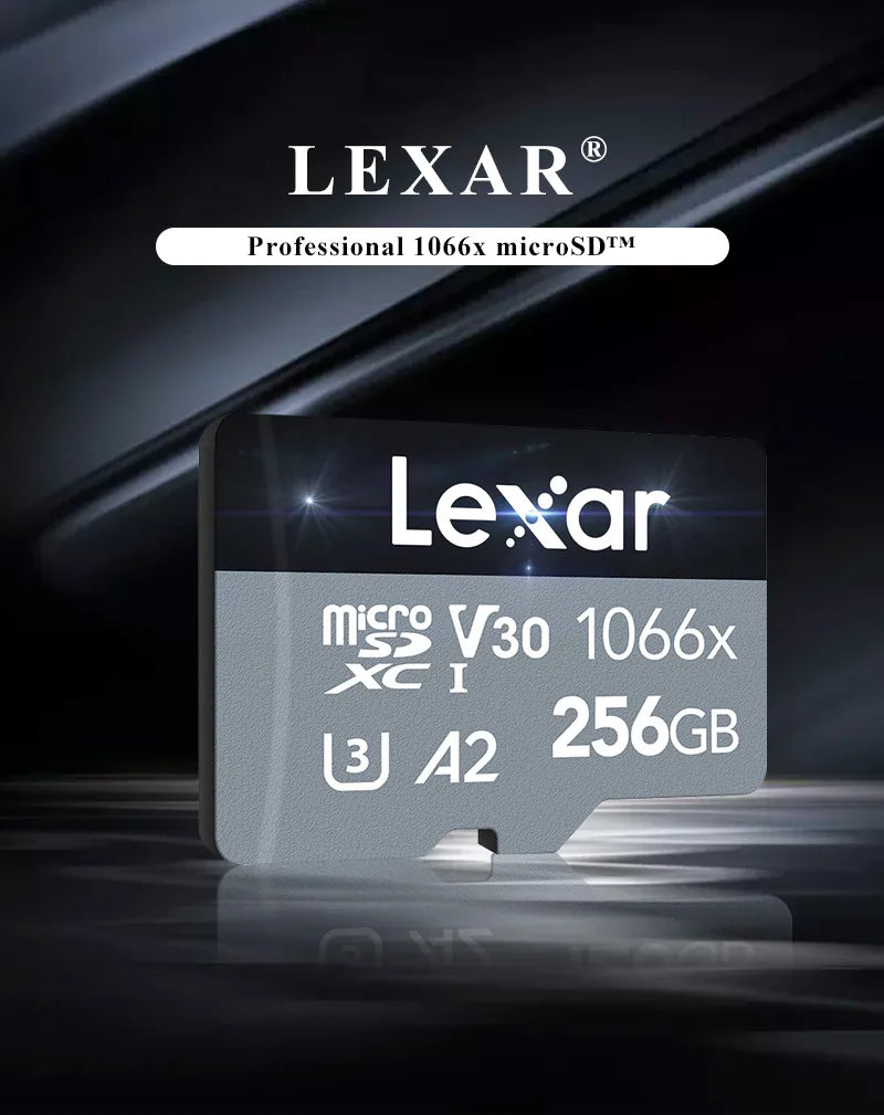 Micro SD Profesional Lexar 1066xx - Alta Velocidad 160 Mb/s + 4K