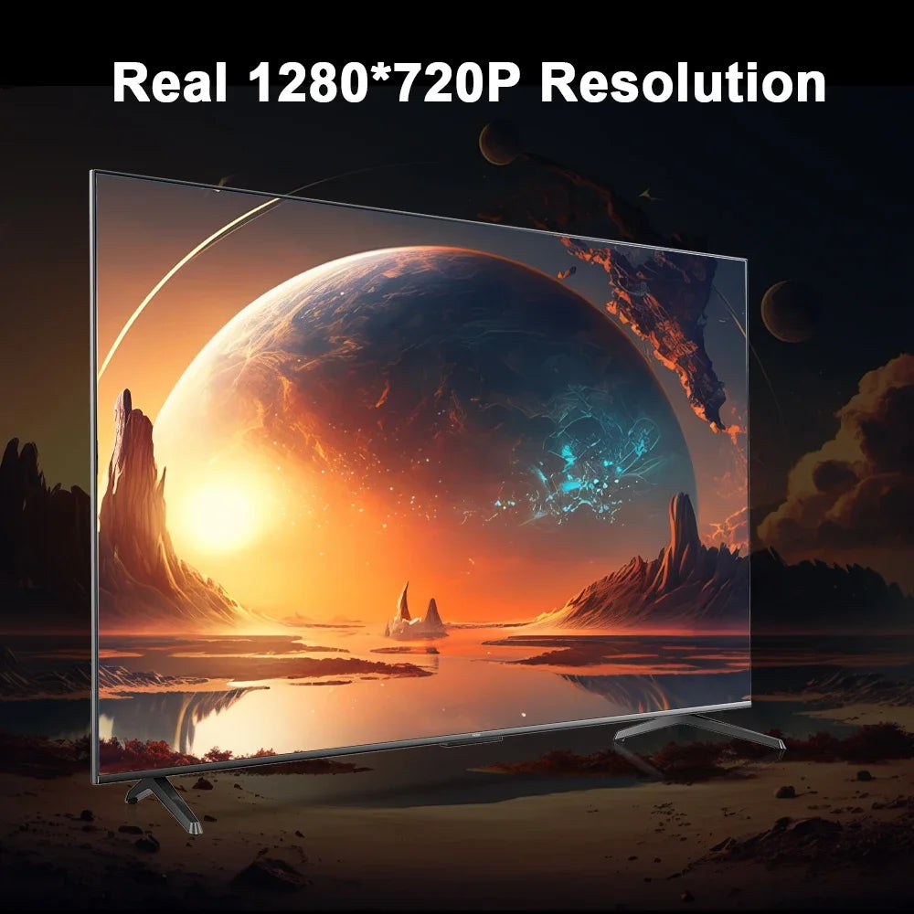 Proyector portátil HD Android Play 11 / Wifi6 HD 130"