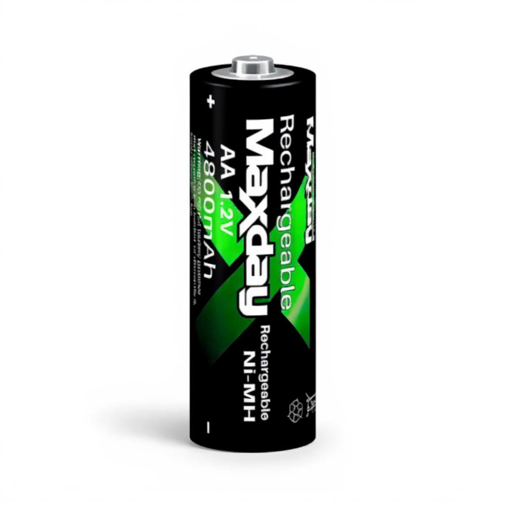 Pila Recargable Maxday AA 4800 mAh / x1000 veces recargable