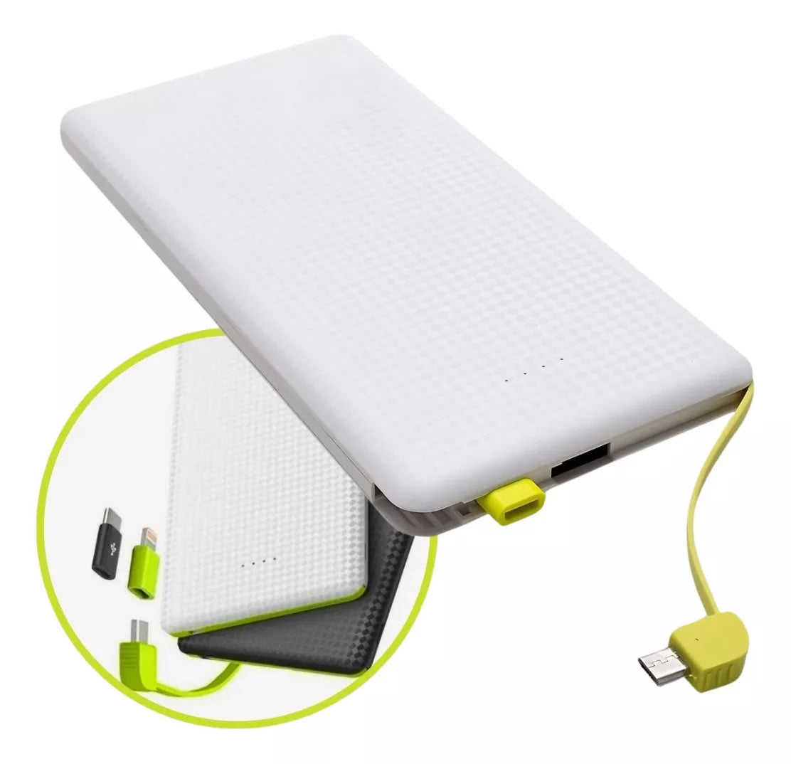 Batería Externa Slim Dual / Shake Start