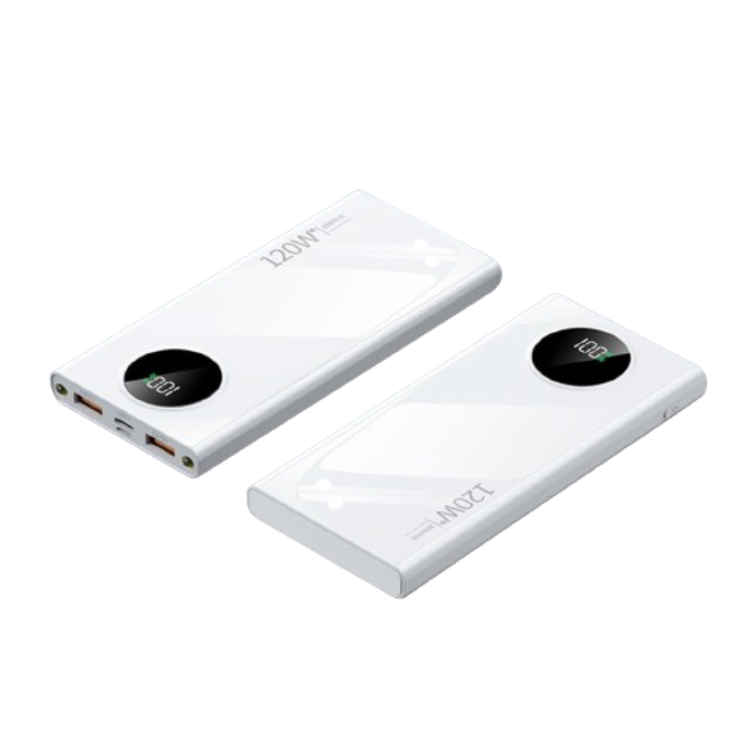 Batería Externa Power Bank Slim Portátil |  Notebook / Phone / Tablet / Carga Rápida Múltiple 120w