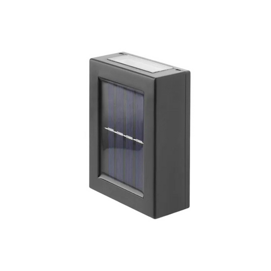 Set Luces LED Solares Bidireccionales Decorativas de Pared Exterior