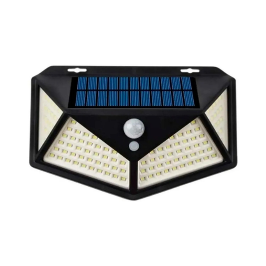 Foco Solar Led Pared 112 LED / Sensor de Movimiento Decorativa