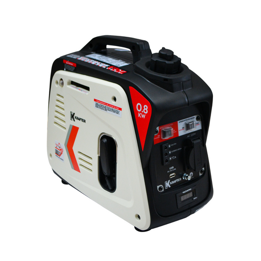 Generador Krafter Inverter Portátil 220v Gasolina 800W Silencioso