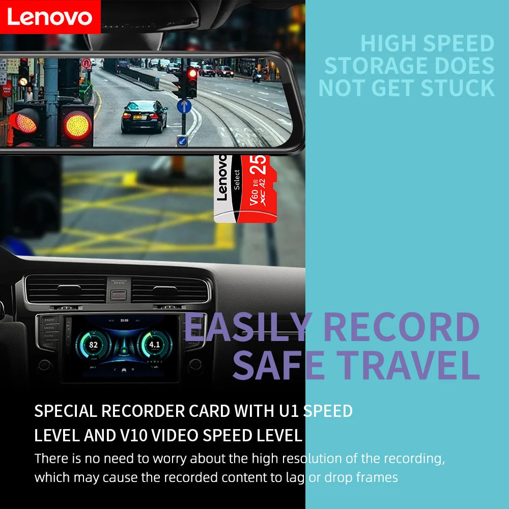 Micro SD Lenovo Select - Alta Velocidad 100 Mb/s + 4K