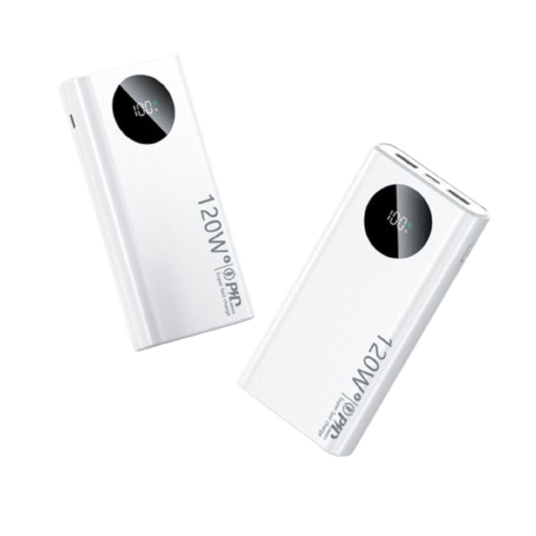 Batería Externa Power Bank Slim Portátil |  Notebook / Phone / Tablet / Carga Rápida Múltiple 120w