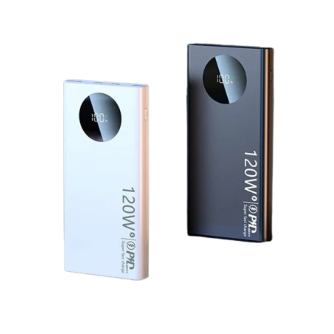 Batería Externa Power Bank Slim Portátil |  Notebook / Phone / Tablet / Carga Rápida Múltiple 120w