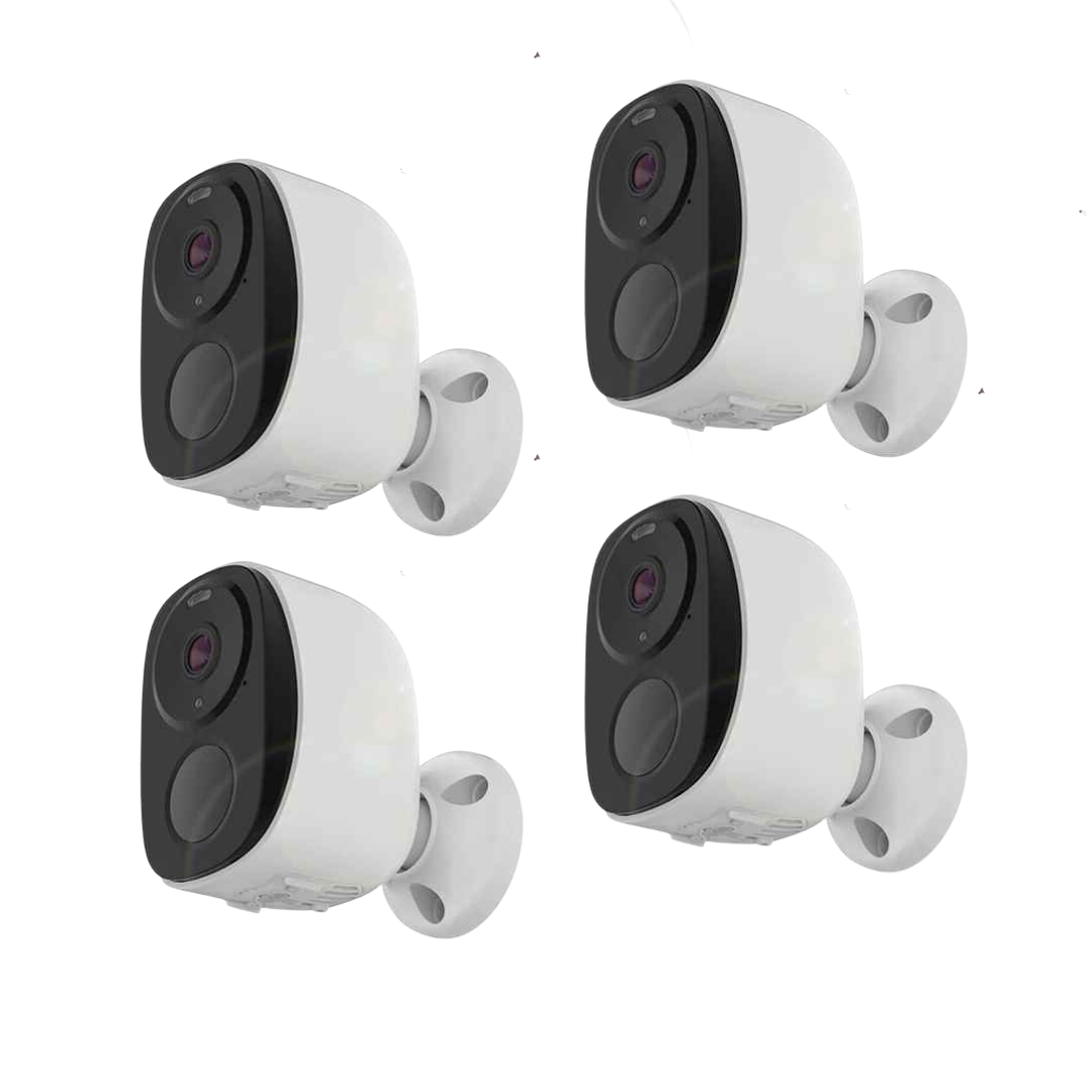 Cámara de Vigilancia WiFi inalámbrica 2K - 3MP recargable
