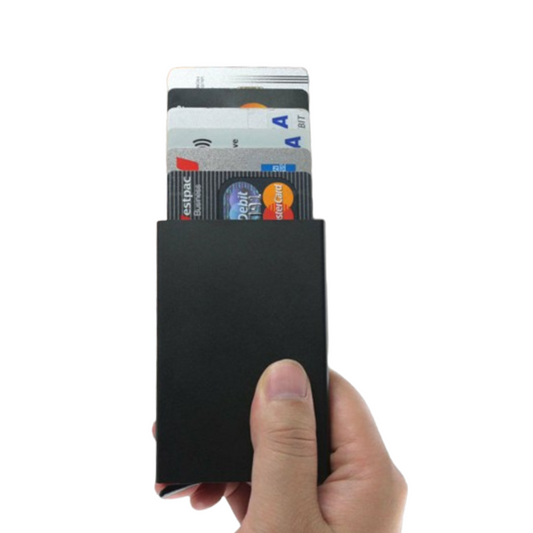Tarjetero Inteligente RFID Metálico -Smart Wallet