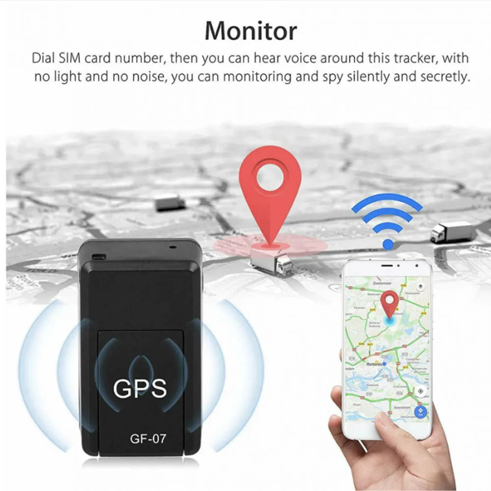 Mini GPS Tracker Recargable USB Magnetico