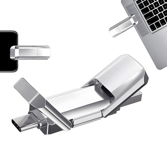 Udisk Memoria Externa Dual 3.1 USB + Tipo C / Alta Velocidad